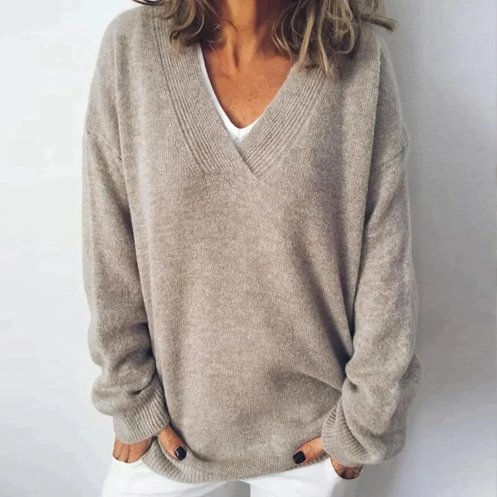 NICOLE | V NECK SWEATER