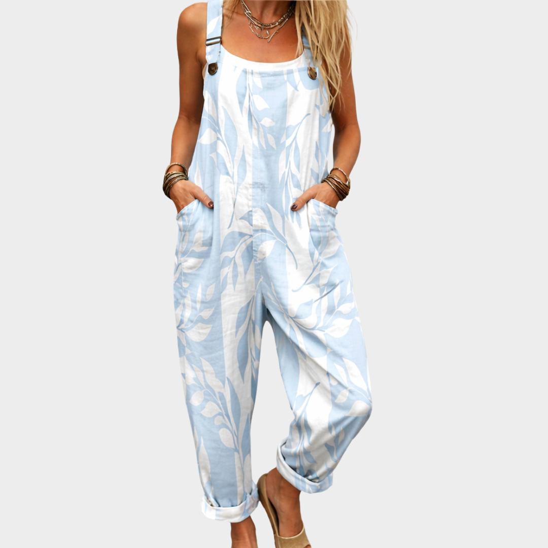 MARY | PRINTED DUNGAREES