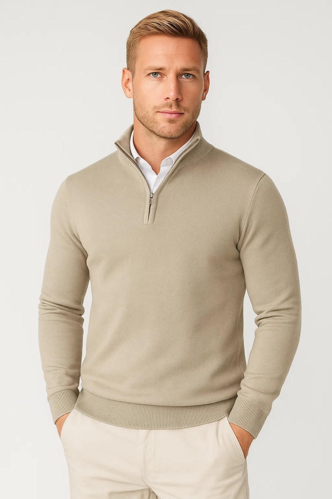 CHRISTOPHER | HIGH NECK SWEATER