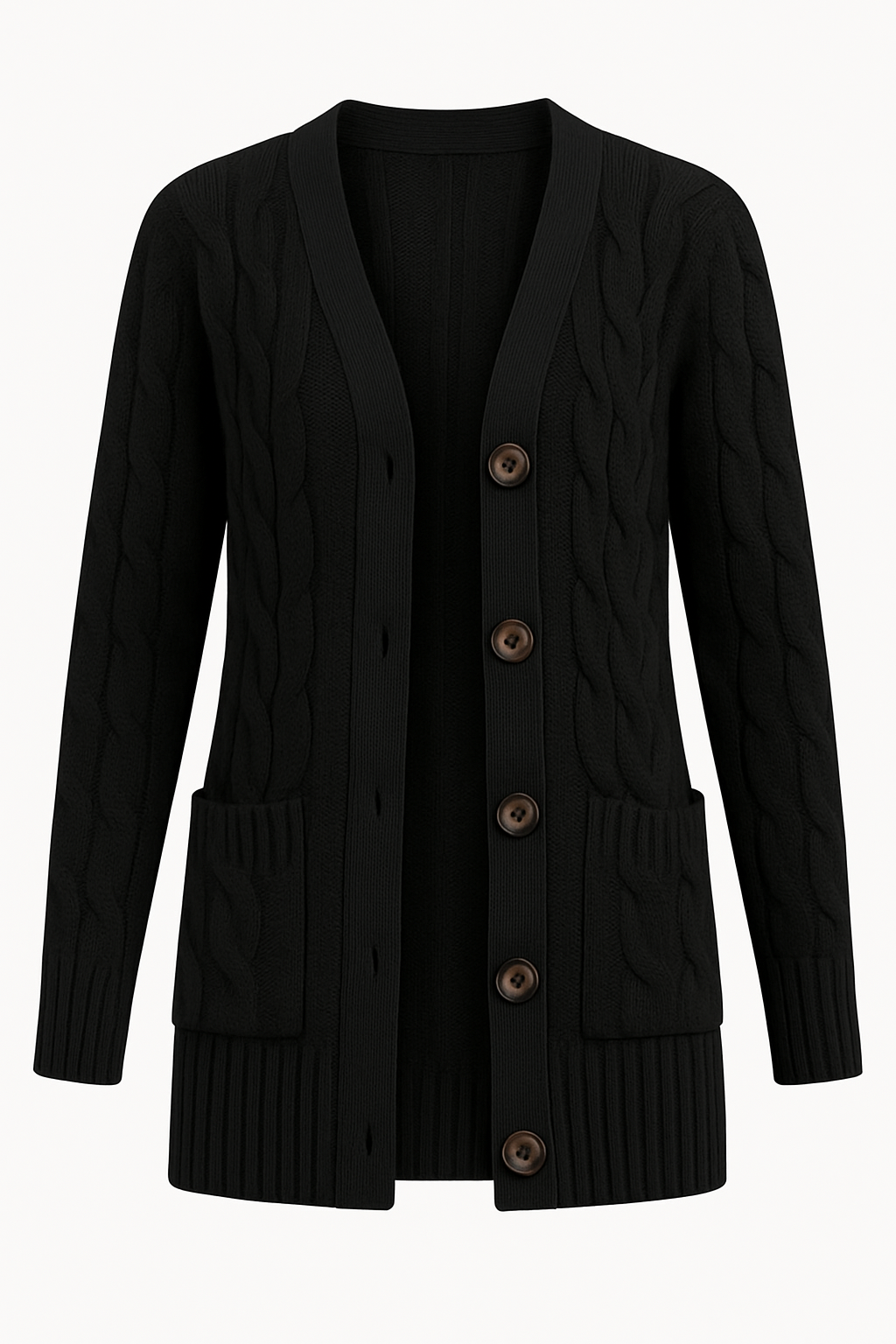 OLIVIA | CABLE KNIT CARDIGAN