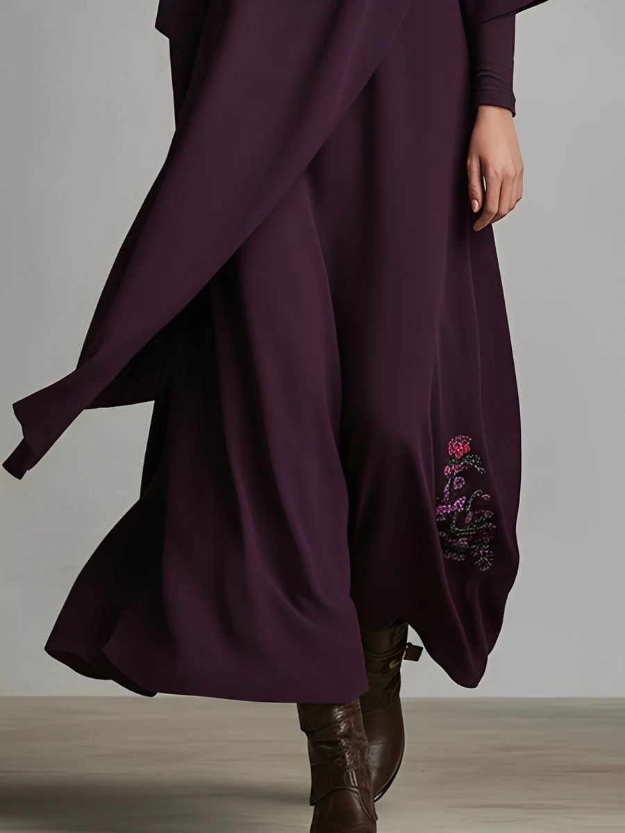 MELINA | PURPLE MAXI DRESS