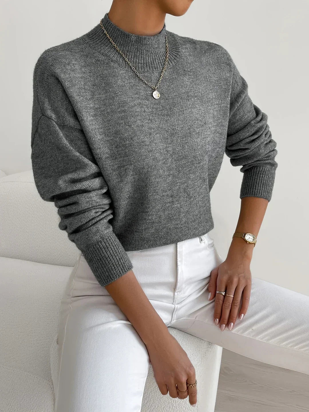 BETH | LONG SLEEVE SWEATER