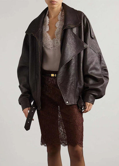 ESME | OVERSIZED LEATHER JACKET