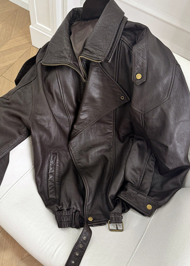 ESME | OVERSIZED LEATHER JACKET