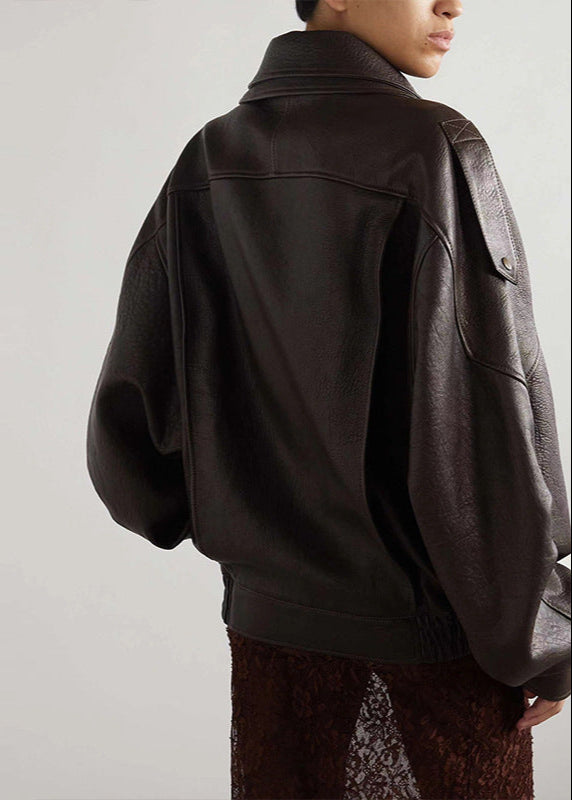 ESME | OVERSIZED LEATHER JACKET