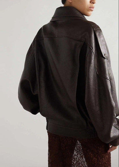 ESME | OVERSIZED LEATHER JACKET