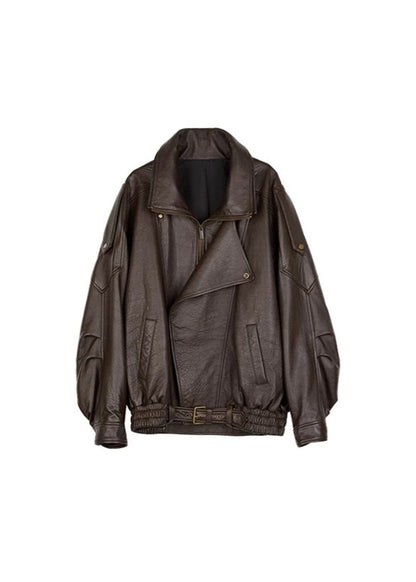 ESME | OVERSIZED LEATHER JACKET