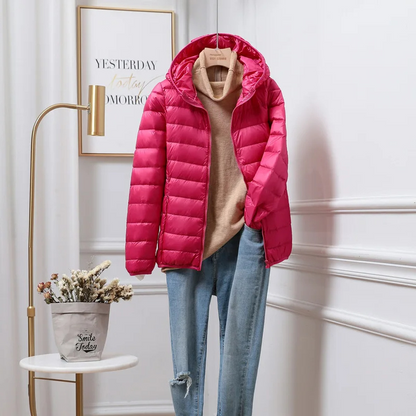CHLOE | HOODED PUFFER JACKET