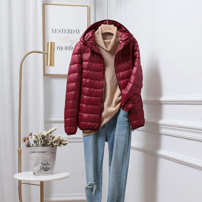 CHLOE | HOODED PUFFER JACKET