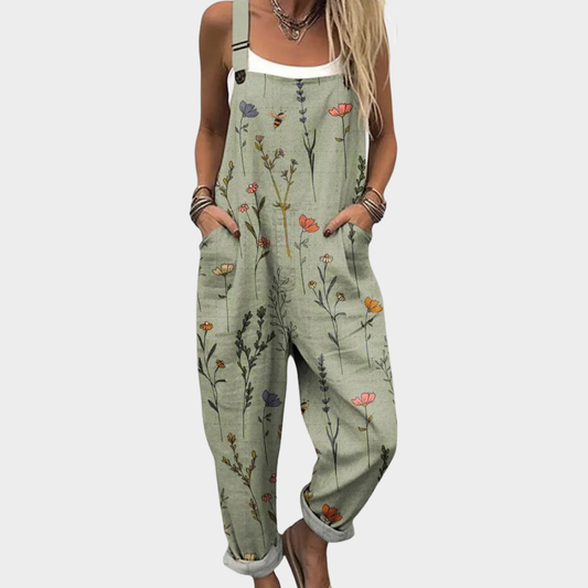 LUCY | PRINTED DUNGAREES