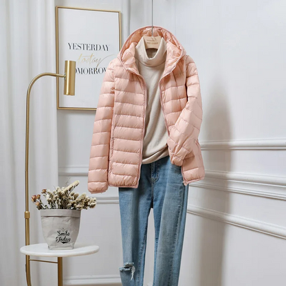 CHLOE | HOODED PUFFER JACKET
