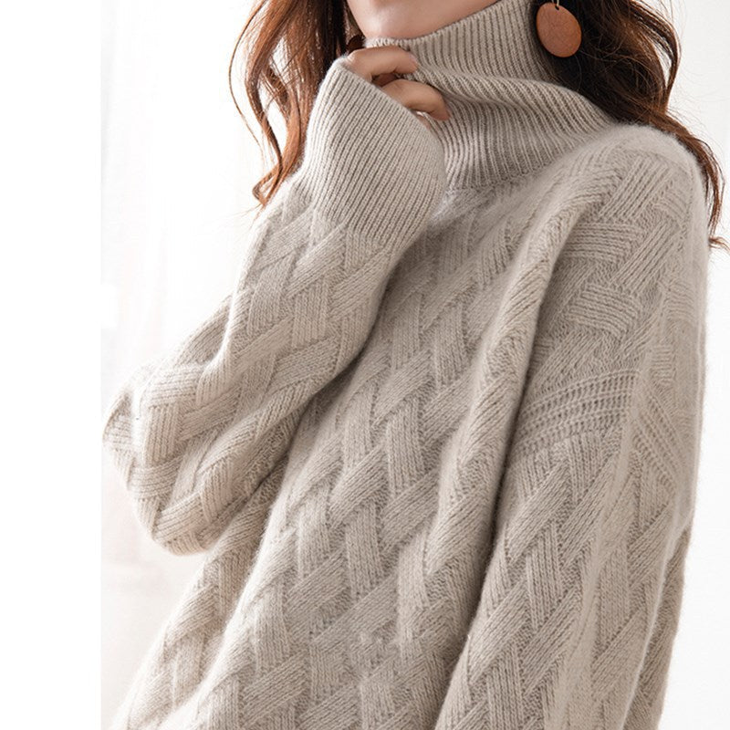 MAKAYLA | SPRING TURTLENECK SWEATER