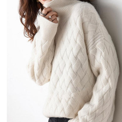 MAKAYLA | SPRING TURTLENECK SWEATER