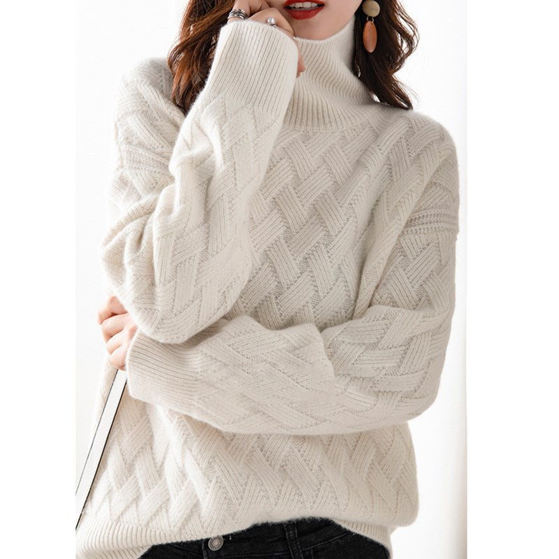 MAKAYLA | SPRING TURTLENECK SWEATER