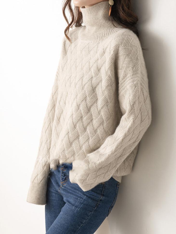 MAKAYLA | SPRING TURTLENECK SWEATER