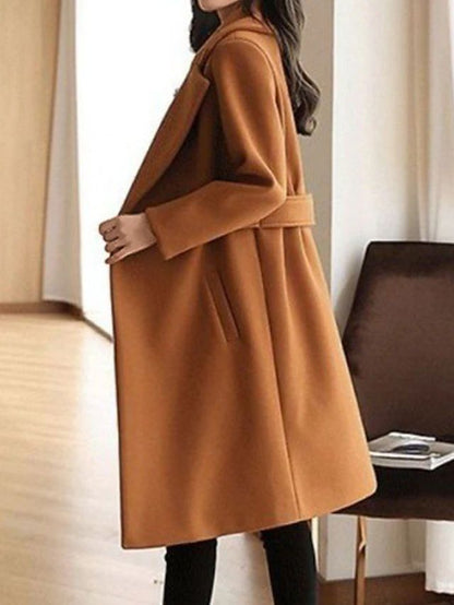 ELEANOR | ELEGANT LONG TRENCH COAT