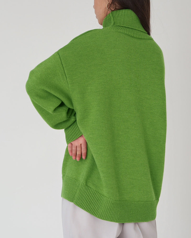 BELLA | SPRING TURTLENECK SWEATER