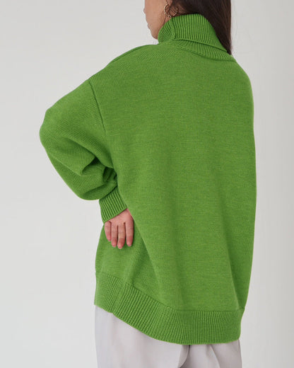 BELLA | SPRING TURTLENECK SWEATER