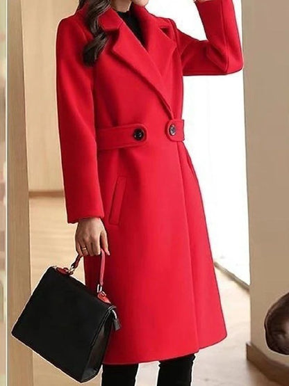 ELEANOR | ELEGANT LONG TRENCH COAT