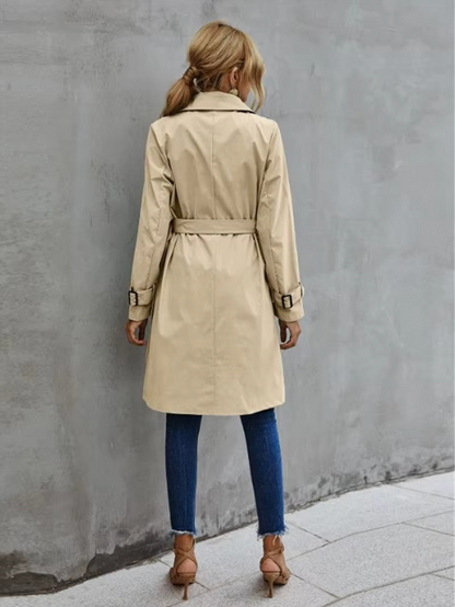 STELLA | DOUBLE-BREASTED TRENCHCOAT