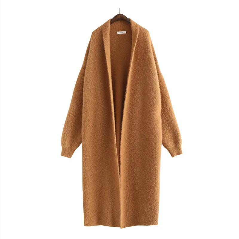 GABRIELLE | LONGLINE OPEN CARDIGAN