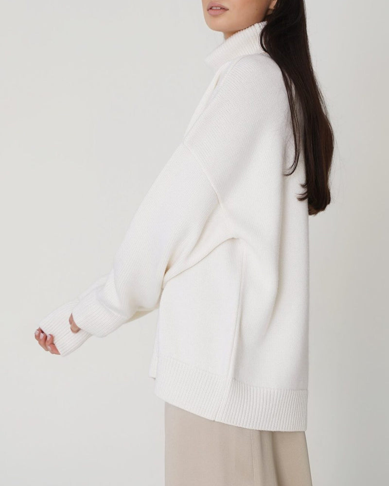 BELLA | SPRING TURTLENECK SWEATER