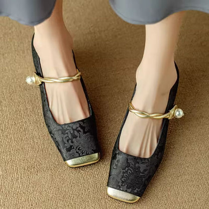 ISABEL | GOLD HEELS