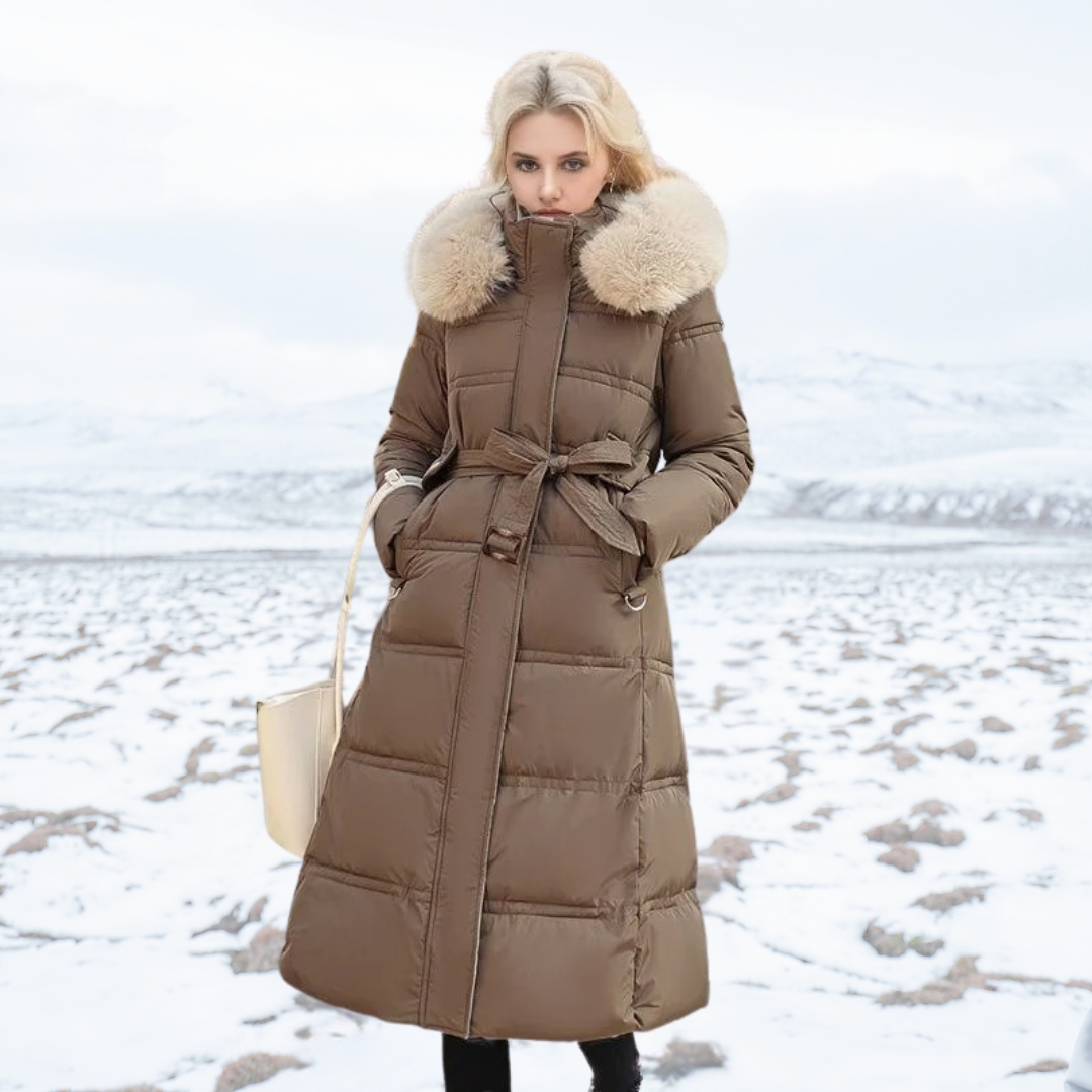 FLORENCE | HIGH-COLLAR PUFFER COAT