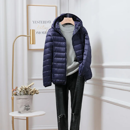 CHLOE | HOODED PUFFER JACKET