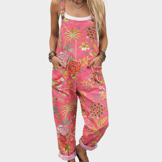 LUCY | PRINTED DUNGAREES