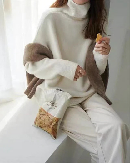 AMELIA | OVERSIZED TURTLENECK SWEATER