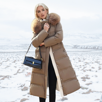 FLORENCE | HIGH-COLLAR PUFFER COAT
