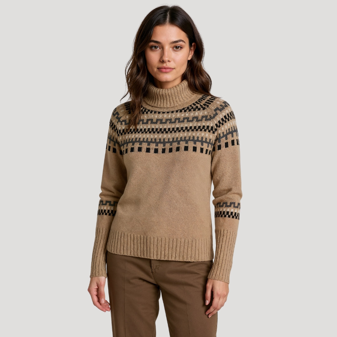 KAYLA | SPRING PATTERNED SWEATER