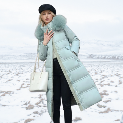 FLORENCE | HIGH-COLLAR PUFFER COAT