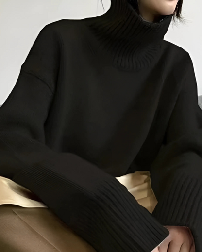 AMELIA | OVERSIZED TURTLENECK SWEATER