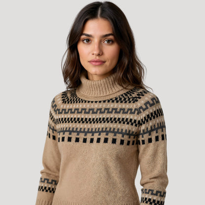 KAYLA | SPRING PATTERNED SWEATER