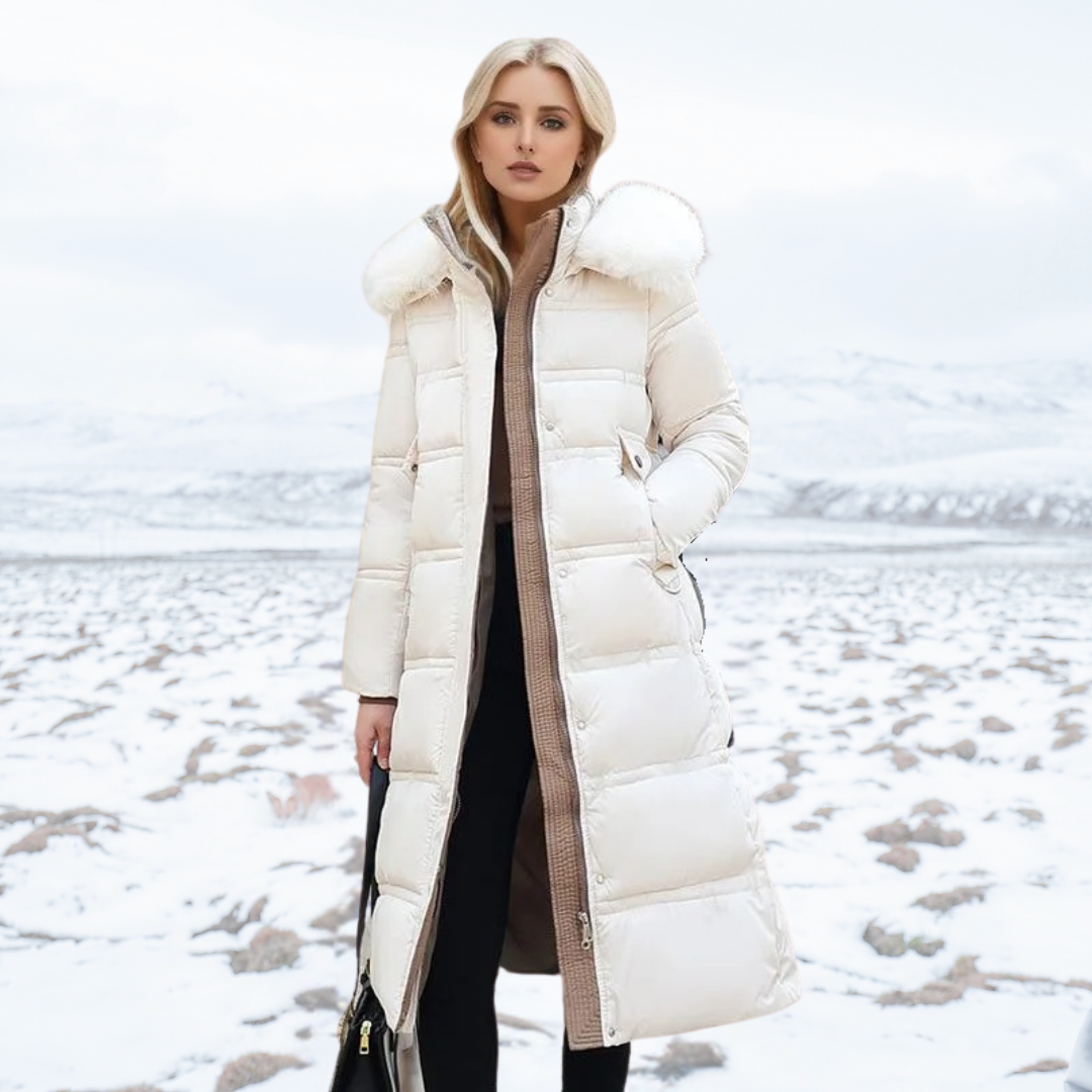 FLORENCE | HIGH-COLLAR PUFFER COAT