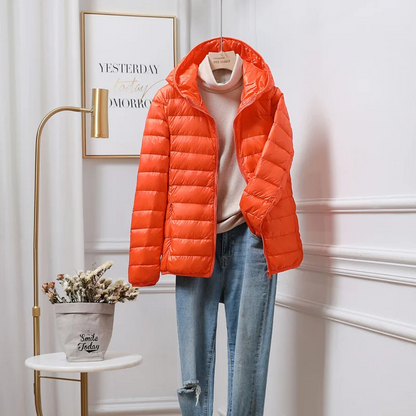 CHLOE | HOODED PUFFER JACKET