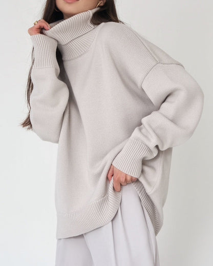 BELLA | SPRING TURTLENECK SWEATER