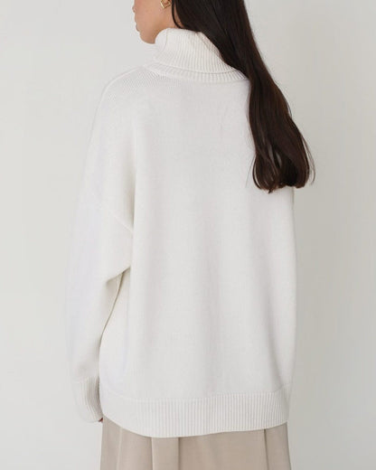 BELLA | SPRING TURTLENECK SWEATER