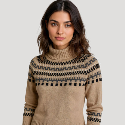 KAYLA | SPRING PATTERNED SWEATER