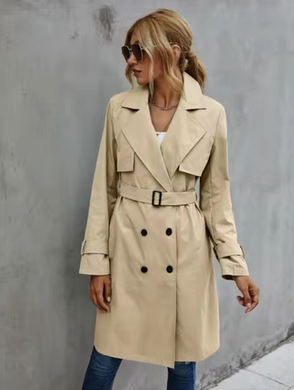 STELLA | DOUBLE-BREASTED TRENCHCOAT