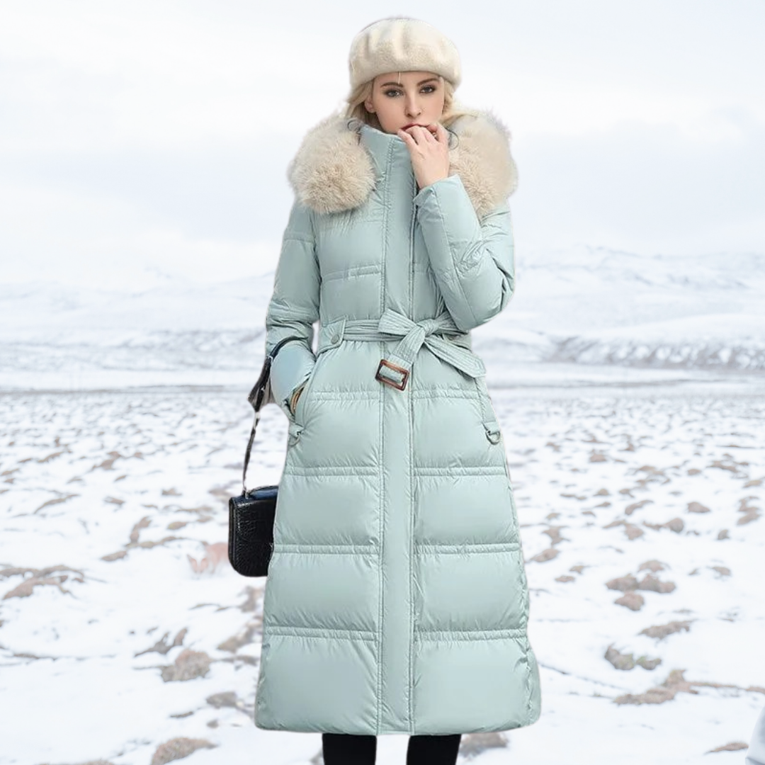 FLORENCE | HIGH-COLLAR PUFFER COAT