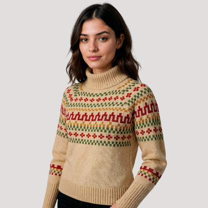 KAYLA | SPRING PATTERNED SWEATER