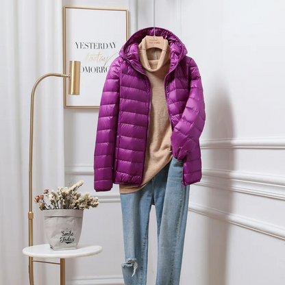 CHLOE | HOODED PUFFER JACKET