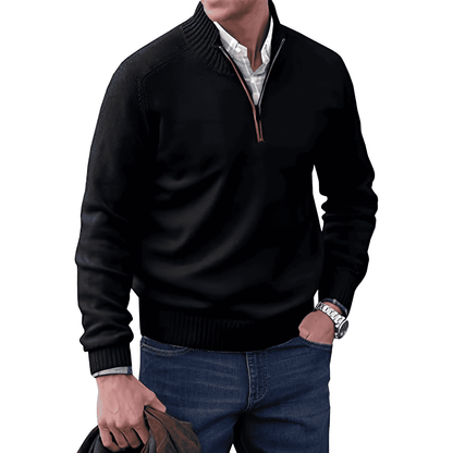 ANDREW | CASUAL ZIP SWEATER