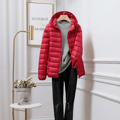 CHLOE | HOODED PUFFER JACKET
