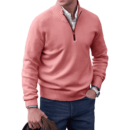 ANDREW | CASUAL ZIP SWEATER