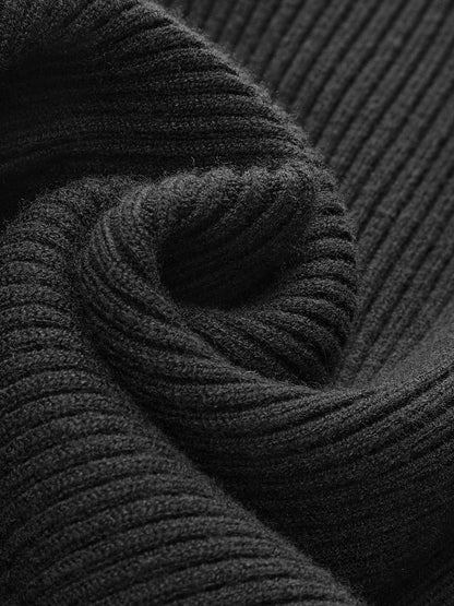 LILY | RIBBED TURTLENECK SWEATER