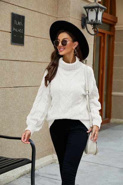 ANNA | CLASSIC TURTLENECK SWEATER